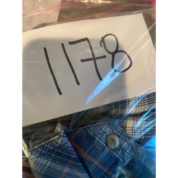 Ariat Retro Fit XXL Plaid Western Shirt Mens Long Sleeve Button Up Cowboy Rodeo - Picture 7 of 7